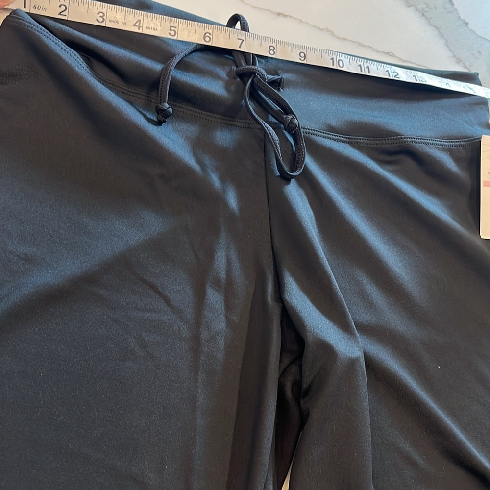 NWT 2 Bike Shorts. Grey & Black. Lots of Spandex. So Sporty & Bold Spirit - Picture 5 of 16